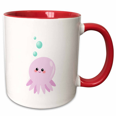 A picture of a cute coffee cup in pink color which seems to A picture of a cute coffee cup in pink color which seems to